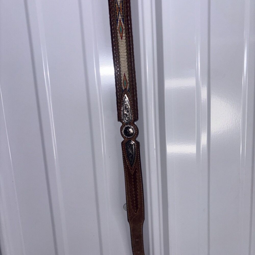 Justin Leather Western Belt Size 32